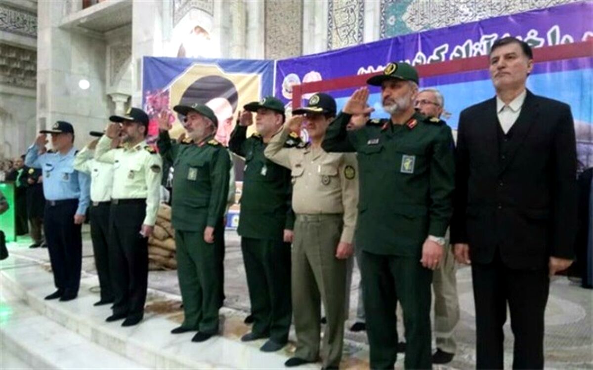 تجدید بیعت نیروهای مسلح با آرمان‌های معمار انقلاب
