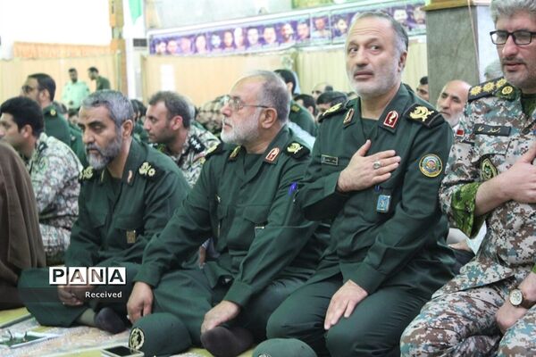صبحگاه مشترک قرآنی نیروهای مسلح مازندران