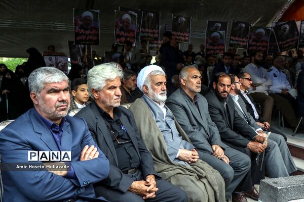 مراسم اولین سالگرد حجت الاسلام حسنی در ارومیه