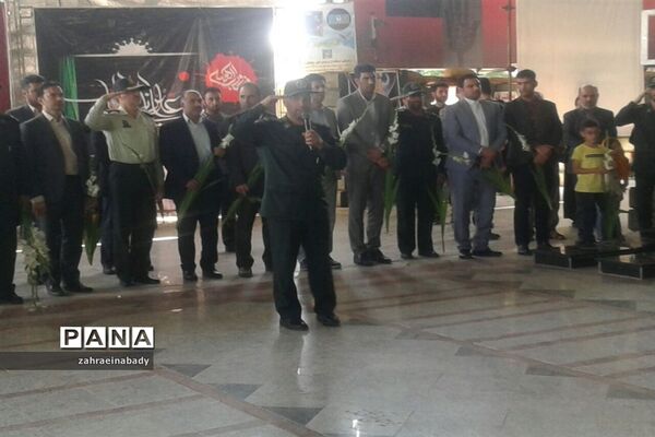 مراسم گلباران مزار شهدا گرامیداشت سالروز آزادسازی خرمشهردر ملارد