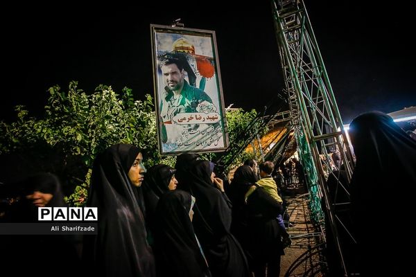 مراسم احیا شب نوزدهم ماه مبارک رمضان در مقبره الشهدای چیتگر