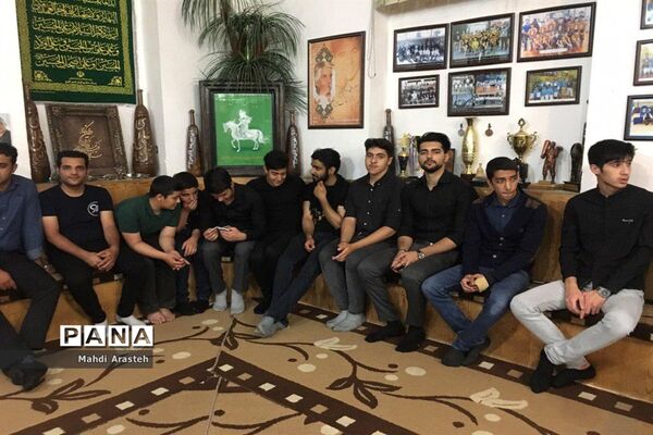 مراسم شب احیا در زور خانه مالک اشتر بیرجند