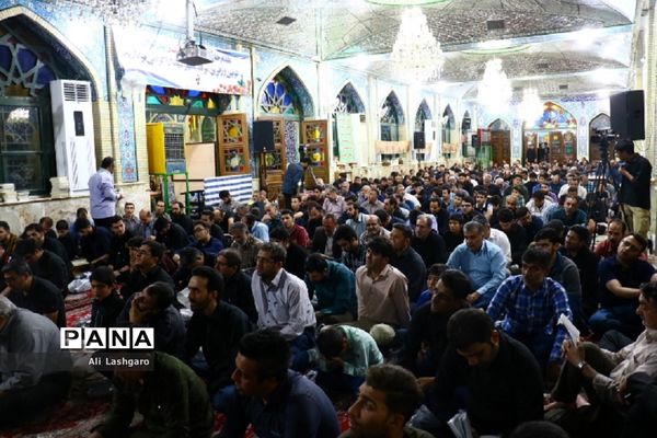 آیین‌ معنوی احیای نخستین شب قدر در سمنان