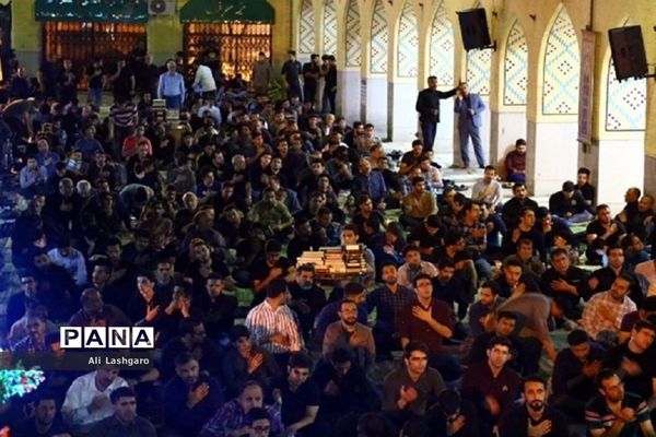 آیین‌ معنوی احیای نخستین شب قدر در سمنان