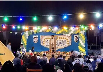 موکب‌های پذیرایی آباده در جشن علوی