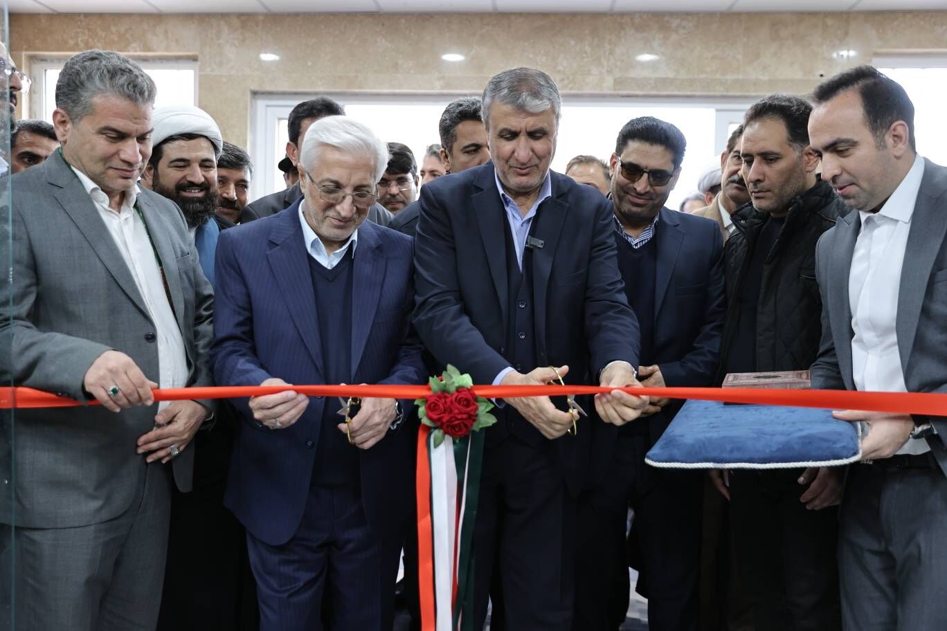 برگزاری آیین بهره‌برداری از «مجموعه آبی شاه جهان»