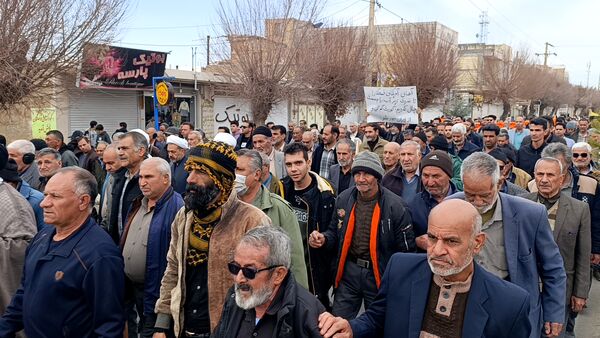 راهپیمایی ۲۲ بهمن در مشهدمرغاب