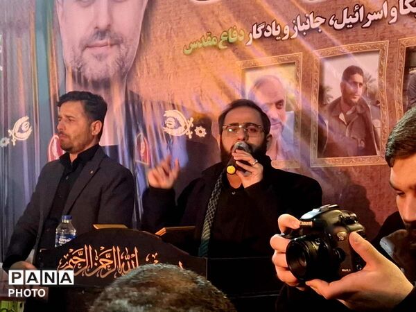 وداع مردم کومله با سردار شهید مطیع‌دوست