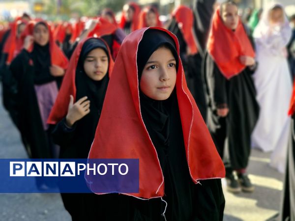 راهپیمایی روز دانش‌آموز در گلوگاه 