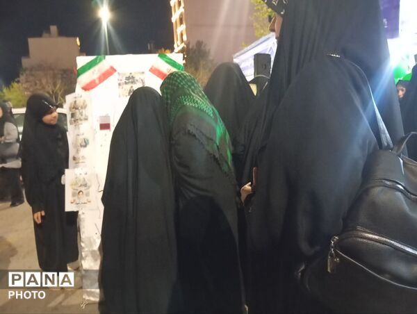 اثر انگشت هایی که تابلو خونخواهی شهیدان  را کامل کردند 