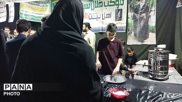 موکب شهدای اوین در بلوار فضل نیشابور 