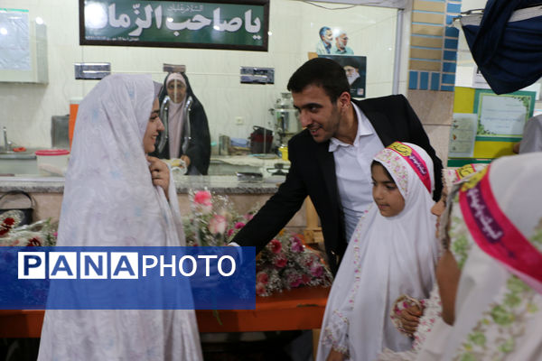 جشن ازدواج مسجدی 132 زوج‌ جوان در قم- 1