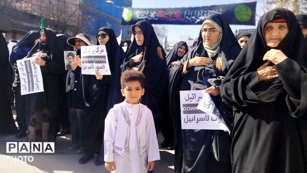 هم‌نوایی مردم نورآباد در سوگ ششمین اختر تابناک امامت