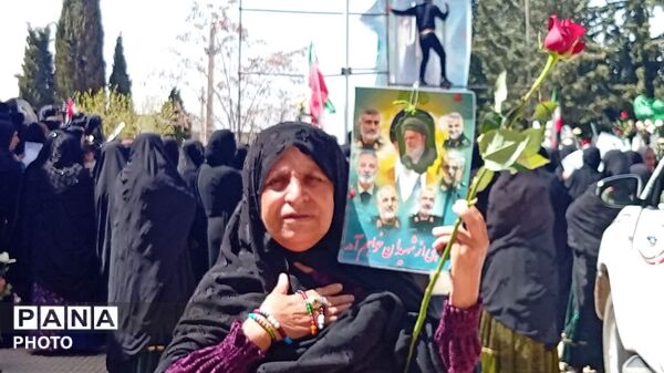 تشییع پیکر مطهر شهید علی کیانی در یاسوج 