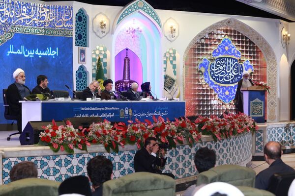 اجلاسیه بین الملی ششمین کنگره جهانی حضرت رضا(ع) در مشهد