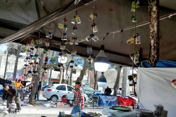 برپایی نمایشگاه بهاری در شهرستان لردگان 