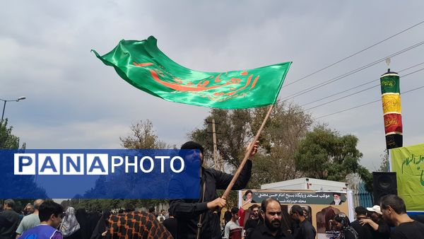 قدم‌به‌قدم با عاشقان و جاماندگان اربعین حسینی در کرج