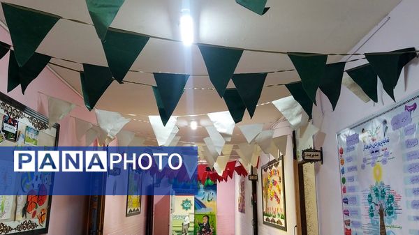 جشن اعیاد شعبانیه همزمان با دهه فجر در دبستان پنجم مهر ناحیه ۷ مشهد