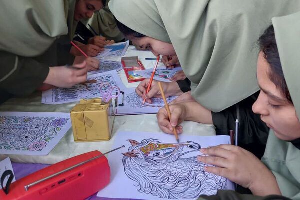ایستگاه نشاط برای دانش‌آموزان بهارستانی