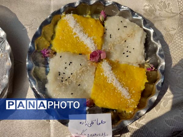 جشنواره غذا در مدرسه مدرس شهرستان چناران