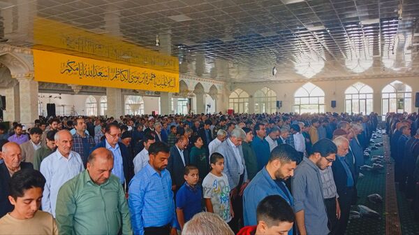 نماز عبادی سیاسی جمعه کاشمر 