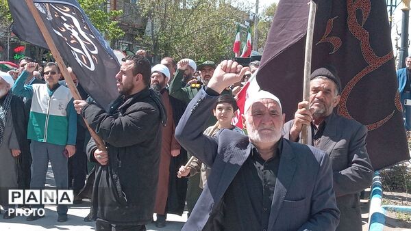 مراسم‌ چهلم رهبر شهید انقلاب در فاروج