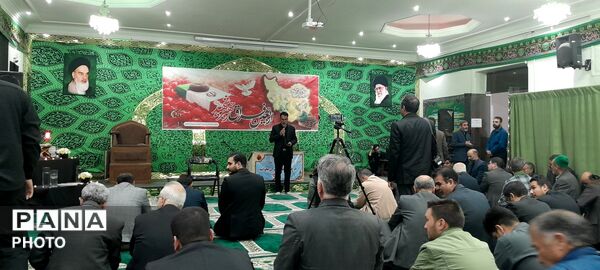 چهلمین روز شهادت امام خامنه‌ای در آموزش و پرورش تبادکان