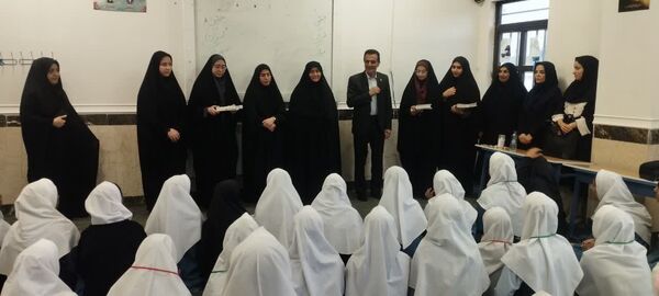 حضور سرپرست دانشگاه فرهنگیان استان گلستان و هیأت همراه در دبستان کوی انجیراب