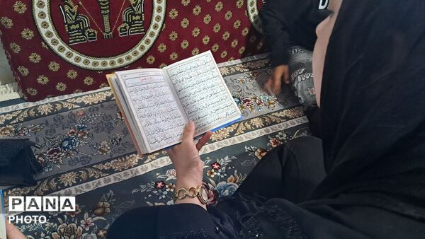 قرائت زیارت عاشورا و عزاداری در چهارمین روز محرم در مسجد امام رضا(ع)نظرآباد