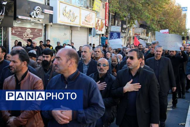 اجتماع بزرگ سوگواران فاطمی در کاشمر 