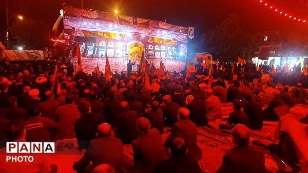 طنین نوای یا حسین (ع) در دومین شب از ماه محرم در نورآباد