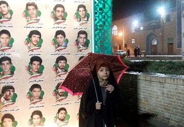 همدلی و هم صدایی عزیزان تفتی در شب بارانی