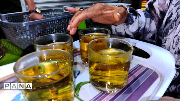 فعالیت چایخانه حوزه علمیه گلشن در قاب پانا