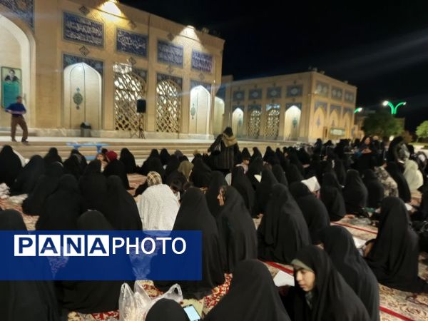 قرائت دعای کمیل در شهرستان کاشمر 