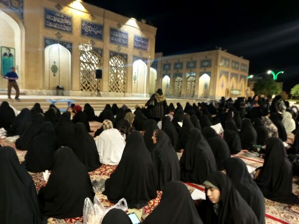 قرائت دعای کمیل در شهرستان کاشمر 