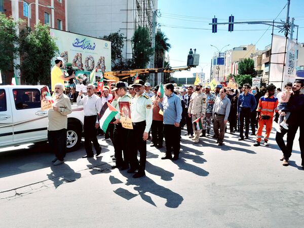 راهپیمایی روز قدس در بوشهر