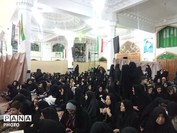 مراسم احیای شب بیست و سوم در مسجد جامع شهر کندر
