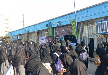 آغاز سال تحصیلی جدید در آموزشگاه شاهد ریحانةالنبی فیروزآباد