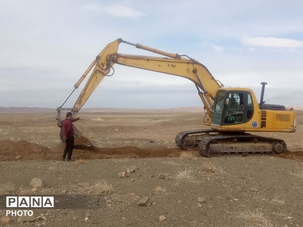 توسعه زیرساخت‌های آموزشی در روستای درخت سنجد