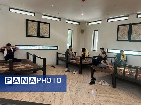 اردوی تابستانی مشهد مقدس دبیرستان پیشتازان جم