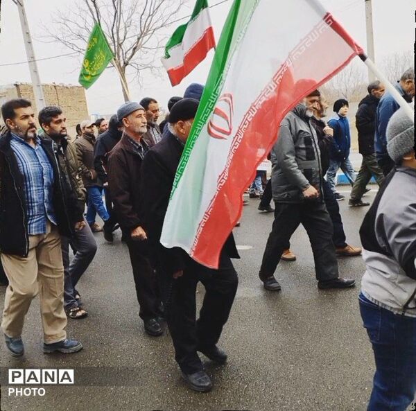 حضور باشکوه مردم روستای انوج در راهپیمایی روز جهانی قدس