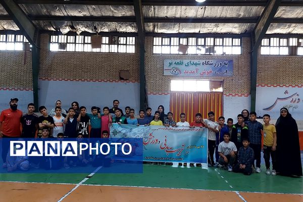 برگزاری مسابقات ورزشی در ورزشگاه شهدای قلعه نو کهریزک