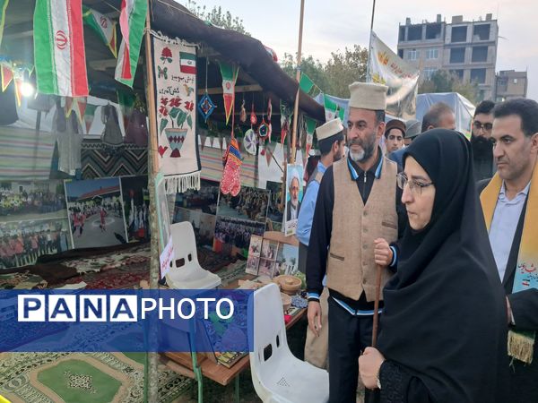 آخرین روز اردوی کشوری دانش‌آموزان عشایر.