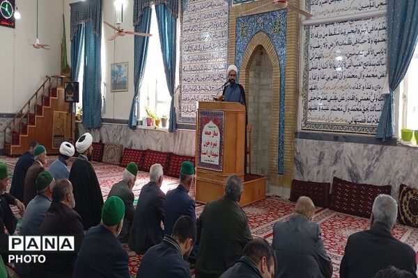 اقامه دومین نماز عبادی، سیاسی جمعه در ماه مبارک رمضان  شهر بار نیشابور 