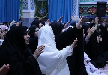 تجلی عطر بندگی در مراسم اعتکاف شهرستان ملارد