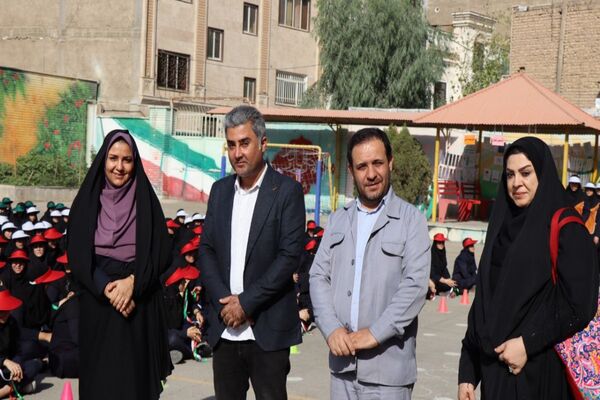 هفته تربیت‌بدنی با شور و انرژی در دبیرستان شاهد مرضیه 