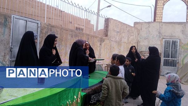 جشن میلاد حضرت زهرا(س) در تکیه علی اکبری فدافن