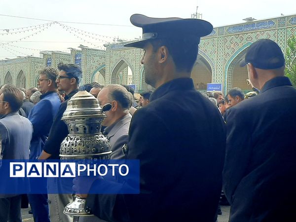 تشییع پیکر شهدای نیروی انتظامی مشهد مقدس