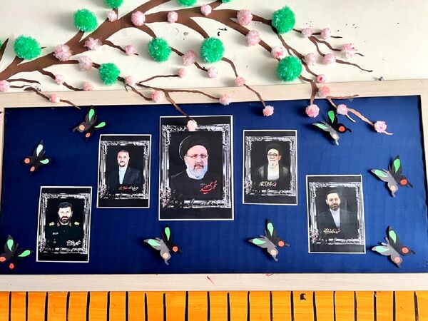 برگزاری ختم قرآن معلمان دبستان المهدی ناحیه 2 کرج به مناسبت سالگرد شهادت شهیدجمهور آیت‌الله رئیسی 