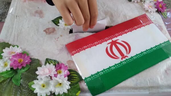 انتخابات شورای دانش آموزی در دبیرستان شاهد شهید حمامی ناحیه شش مشهد